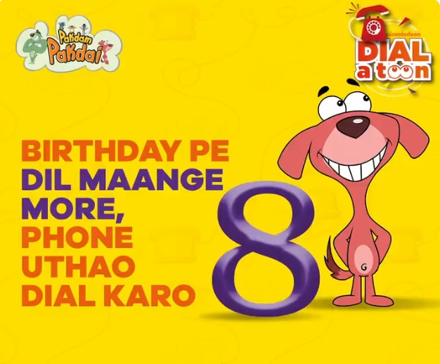 Nickelodeon Dial a Toon : Get Birthday Wishes From Your Favourite Cartoon  Characters 