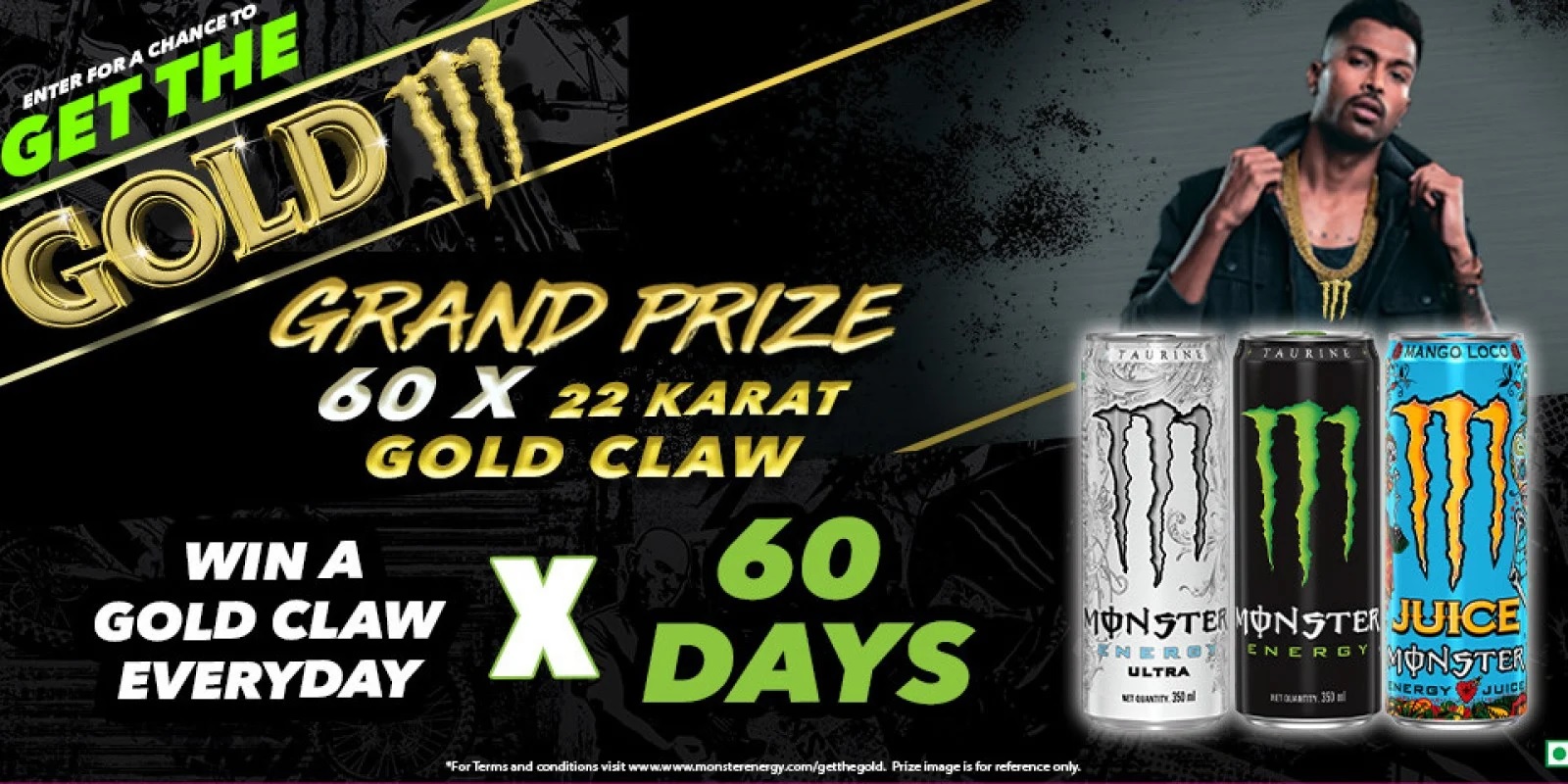 Monster Energy India Get The Gold Contest 2021 Monsterenergy 